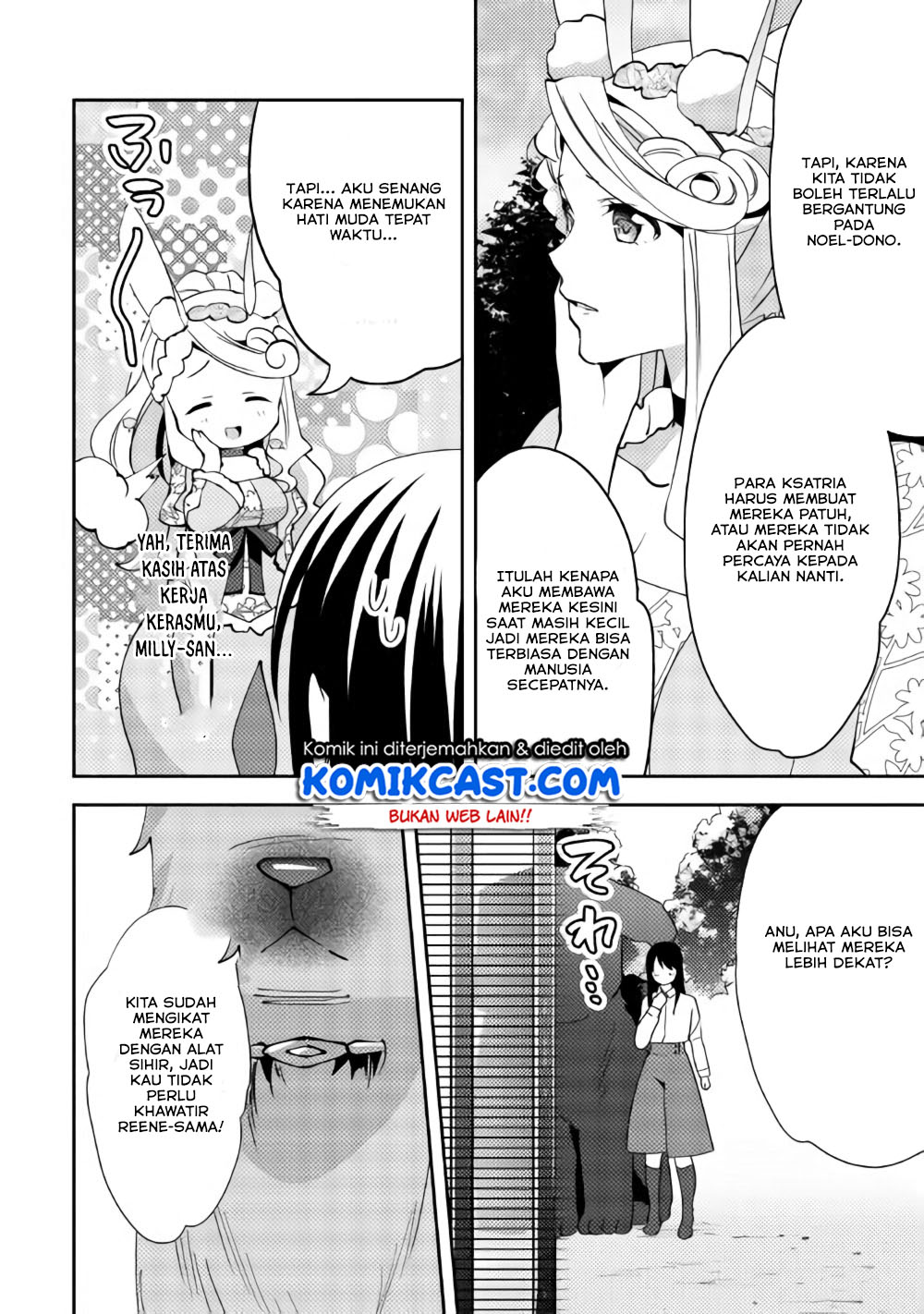 Isekai de “Kuro no Iyashi Te” tte Yobareteimasu Chapter 40 Bahasa Indonesia